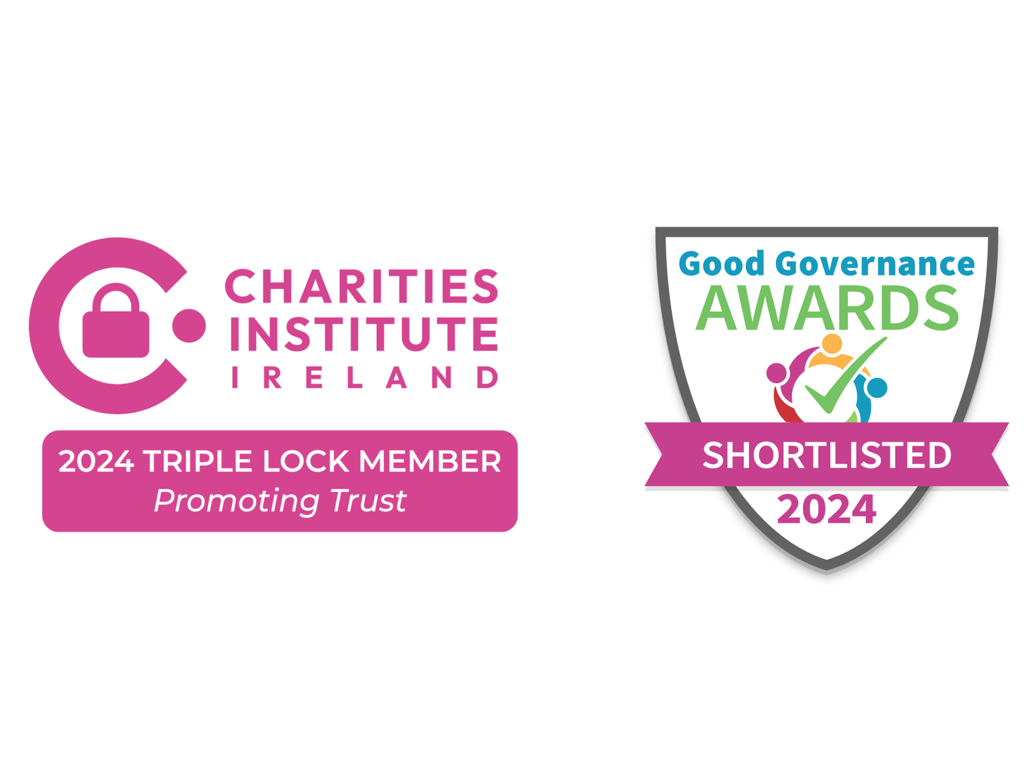 CII Triple Lock 2024 logo and Good Governance Awards Shortlisted Logo